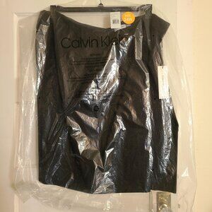 Calvin Klein Black Pencil Skirt 24w NWT